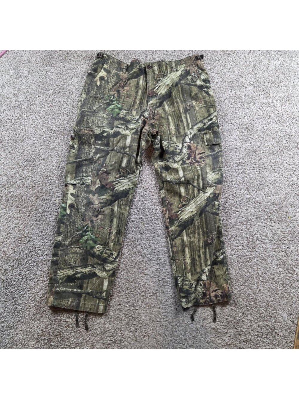 Cabela's Pants Mens 42x30 Brown Camo Cargo Hunting Outdoor Workwear